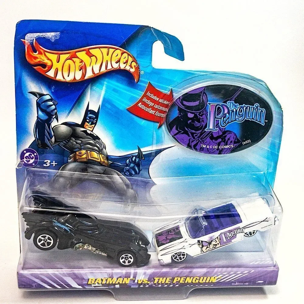 NIB 2003 Hot Wheels Batman Vs. The Penguin Gift Collectible Toy